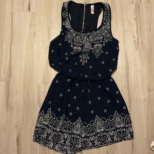 Xhilaration chiffon romper in size xs